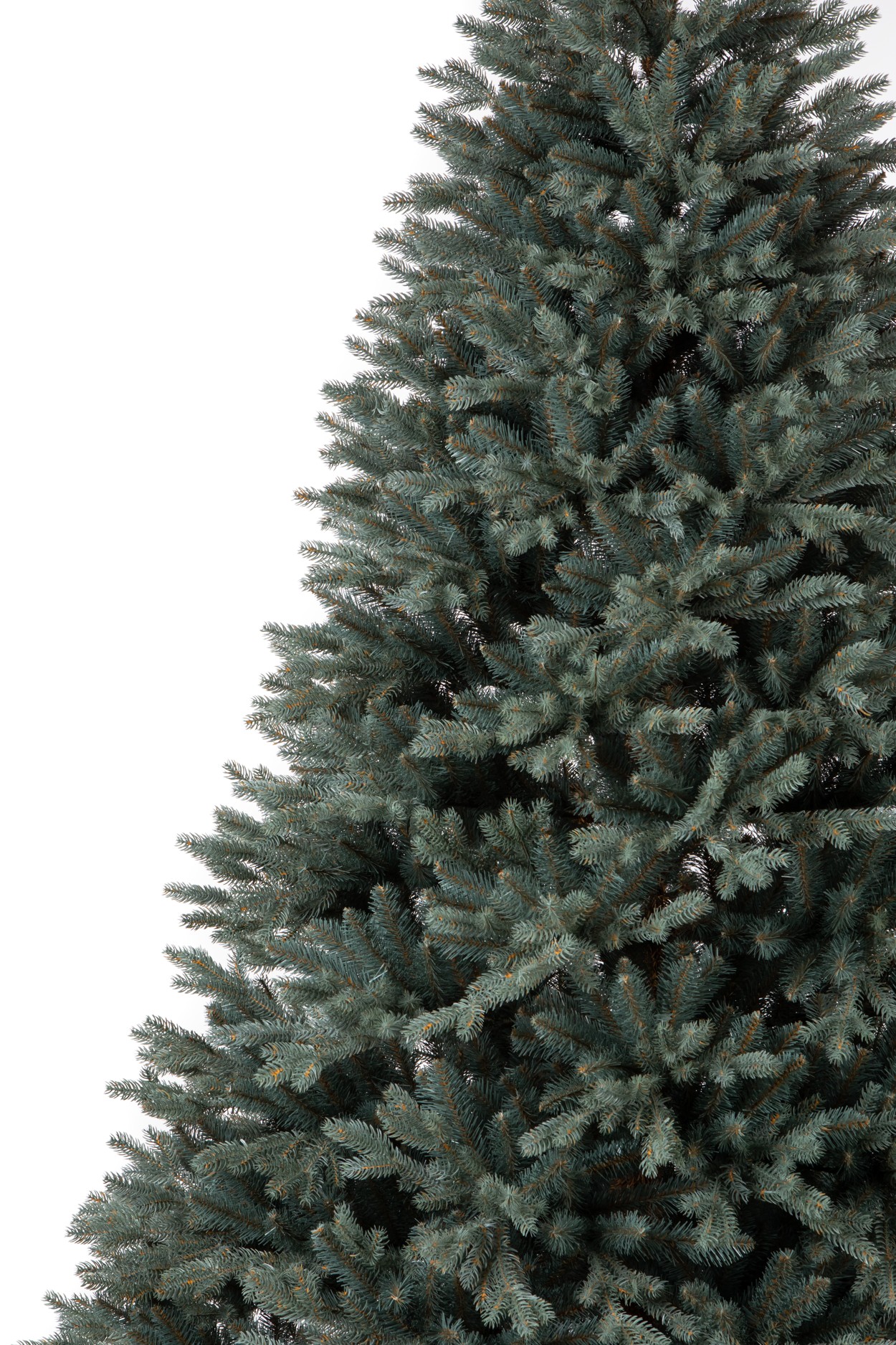 Smrek strieborný 3D 220 cm – umelý vianočný stromček