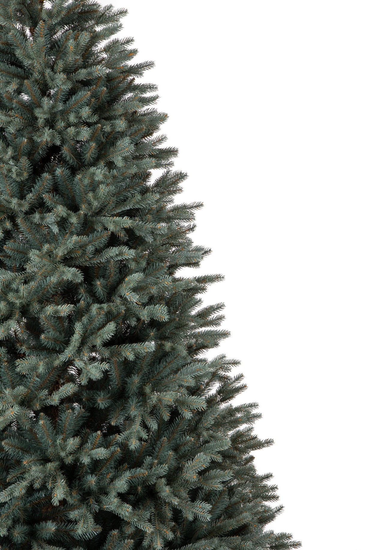 Smrek strieborný 3D 220 cm – umelý vianočný stromček