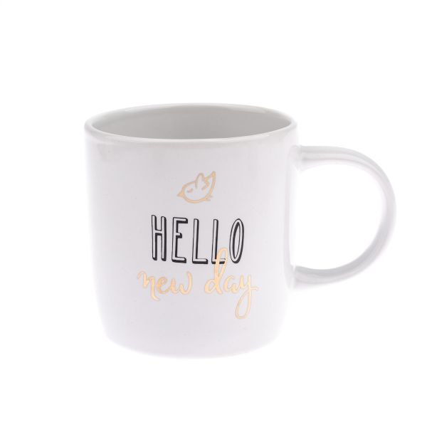 Šálka kameninová s nápisom Hello (2)