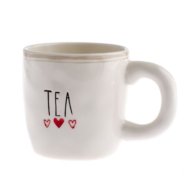 Šálka s nápisom TEA